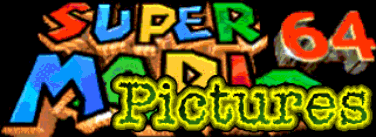 mario 64 pics logo