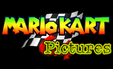 mario kart 64 pics logo