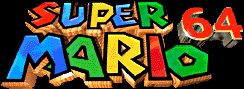 mario 64 logo